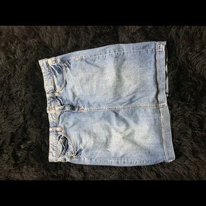 Converse Jean skirt